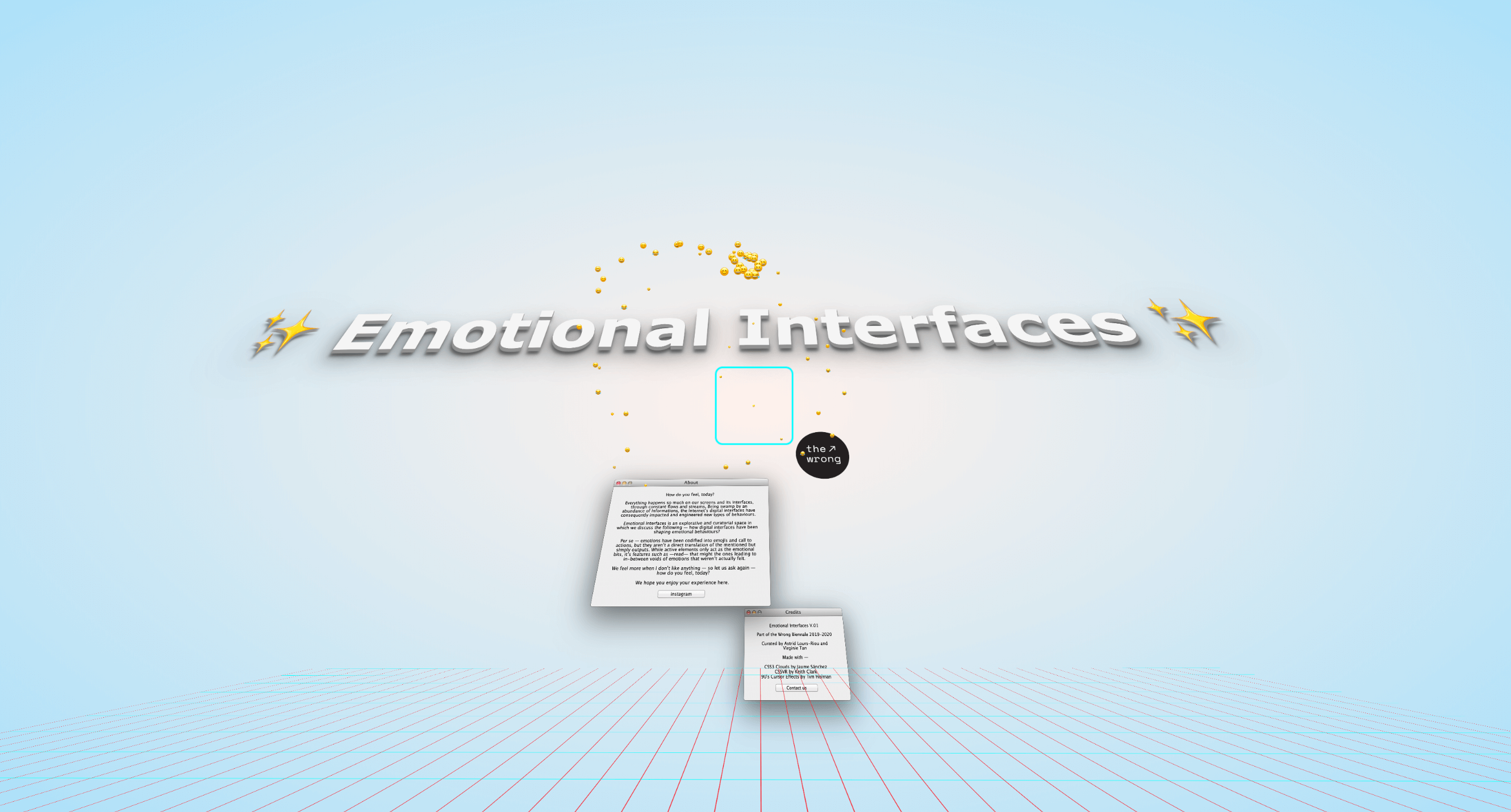 Emotional Interfaces' online exhibition